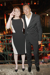 Monica Lierhaus mit Lebensgefährten Rolf Hellgardt