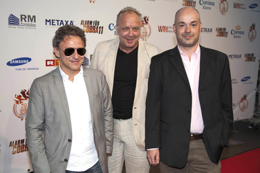 Axel Pape mit Begleitung