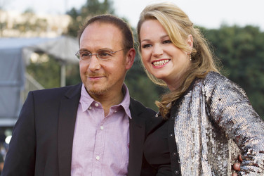 Erdogan Atalay mit Lebensgefährtin Katja Ohneck