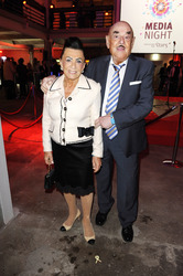 Artur Brauner mit Ehefrau Maria