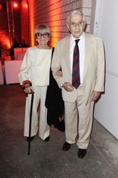 Ken Adam mit Ehefrau Letizia