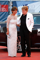 Robert Redford mit Gattin Sibylle Szaggars