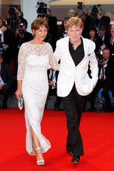 Robert Redford mit Gattin Sibylle Szaggars