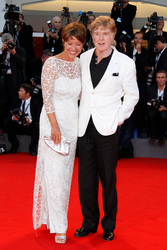 Robert Redford mit Gattin Sibylle Szaggars