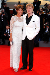 Robert Redford mit Gattin Sibylle Szaggars