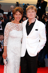 Robert Redford mit Gattin Sibylle Szaggars
