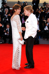 Robert Redford mit Gattin Sibylle Szaggars