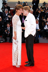 Robert Redford mit Gattin Sibylle Szaggars