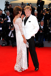 Robert Redford mit Gattin Sibylle Szaggars