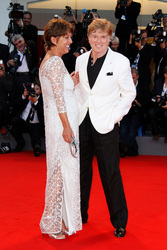 Robert Redford mit Gattin Sibylle Szaggars