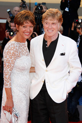 Robert Redford mit Gattin Sibylle Szaggars