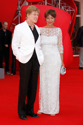 Robert Redford mit Gattin Sibylle Szaggars