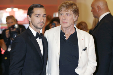 Shia LaBeouf, Robert Redford