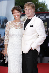 Robert Redford mit Gattin Sibylle Szaggars