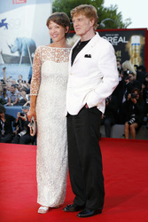 Robert Redford mit Gattin Sibylle Szaggars