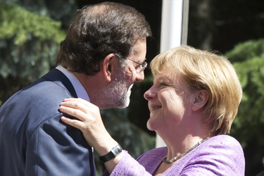 Mariano Rajoy, Angela Merkel