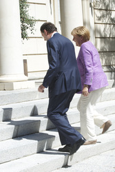 Mariano Rajoy, Angela Merkel