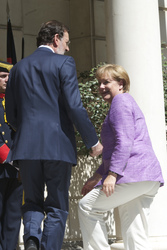Mariano Rajoy, Angela Merkel
