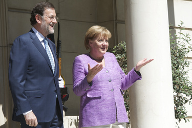 Mariano Rajoy, Angela Merkel
