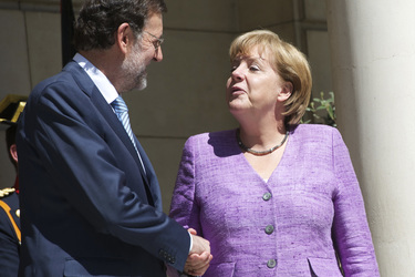 Mariano Rajoy, Angela Merkel