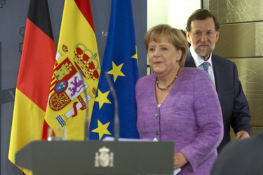 Angela Merkel, Mariano Rajoy