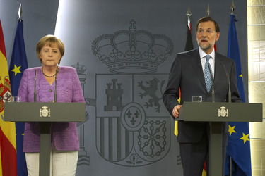 Angela Merkel, Mariano Rajoy