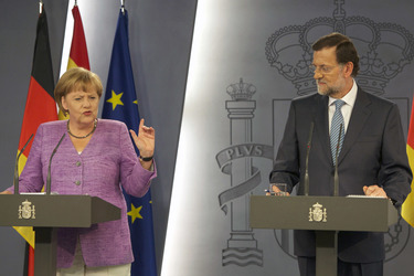 Angela Merkel, Mariano Rajoy