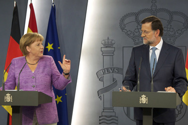 Angela Merkel, Mariano Rajoy