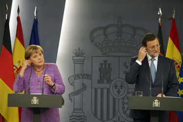Angela Merkel, Mariano Rajoy