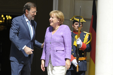 Mariano Rajoy, Angela Merkel
