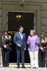 Mariano Rajoy, Angela Merkel