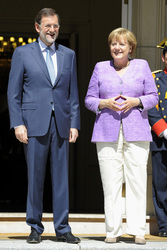 Mariano Rajoy, Angela Merkel