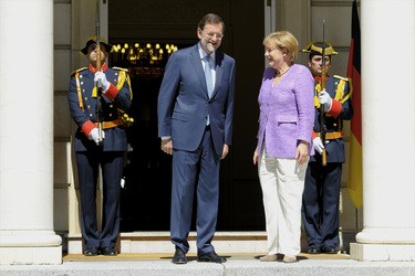 Mariano Rajoy, Angela Merkel