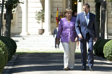 Angela Merkel, Mariano Rajoy