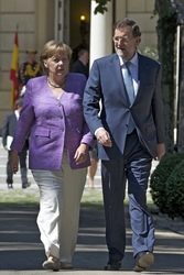Angela Merkel, Mariano Rajoy