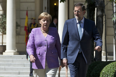 Angela Merkel, Mariano Rajoy