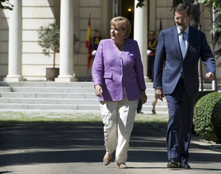 Angela Merkel, Mariano Rajoy