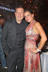 Michy Reincke mit Gattin Yvonne