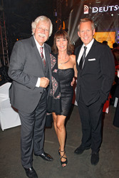 Carlo von Tiedemann mit Frau Julia, Johannes B. Kerner