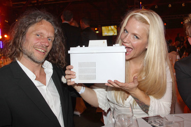 Charlotte Karlinder mit Ehemann Reinhard Hunger