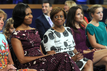 Michelle Obama mit Mutter Marian Robinson