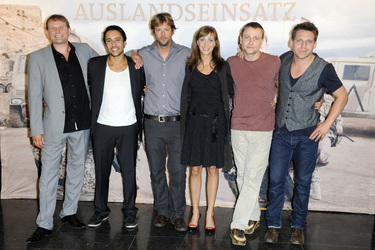 Devid Striesow, Omar El-Saeidi, Regisseur Till Endemann, Henriette Müller, Max Riemelt, Hanno Koffler