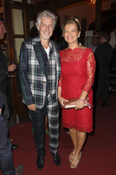 Frank Schätzing mit Frau Sabina