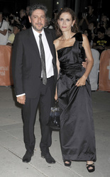 Sergio Castellitto mit Begleitung