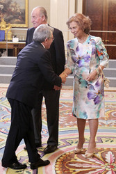 Enrique Cerezo, Juan Carlos I.von Spanien, Sophia von Spanien