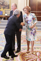 Enrique Cerezo, Juan Carlos I.von Spanien, Sophia von Spanien