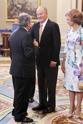 Arturo Fernandez, Juan Carlos I.von Spanien, Sophia von Spanien