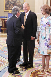 Arturo Fernandez, Juan Carlos I.von Spanien, Sophia von Spanien