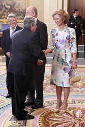 Arturo Fernandez, Juan Carlos I.von Spanien, Sophia von Spanien