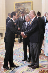 Juanfran, Juan Carlos I.von Spanien